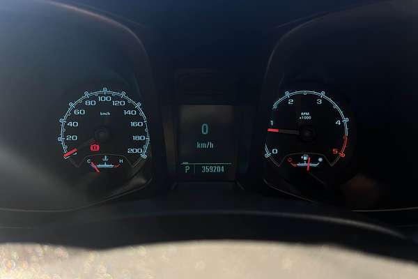 2012 Holden Colorado LX RG Rear Wheel Drive