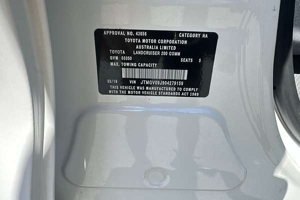 2019 Toyota Landcruiser GX VDJ200R