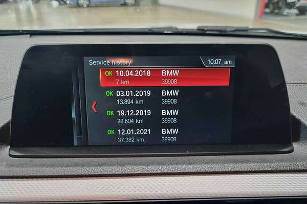 2018 BMW 1 Series 118i Sport Line F20 LCI-2