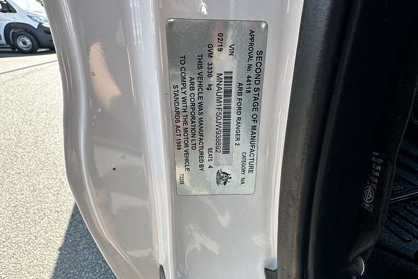 2018 Ford Ranger XL PX MkIII 4X4 3.2L