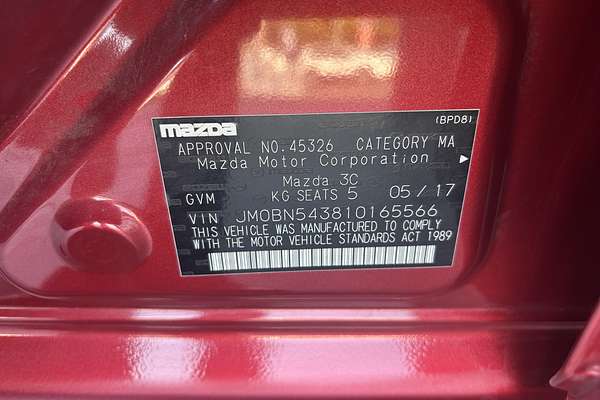 2017 Mazda 3 SP25 Astina BN Series