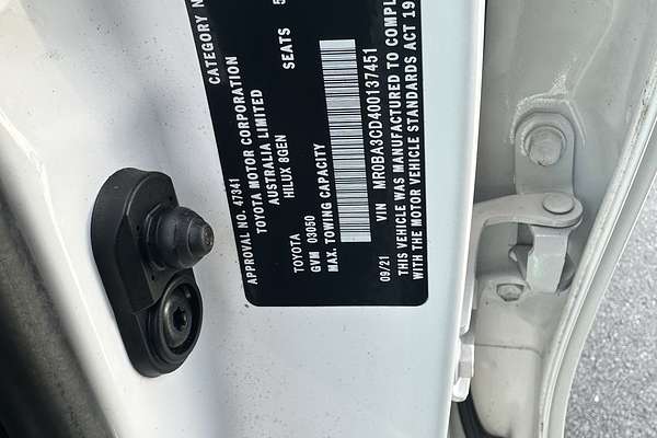 2021 Toyota Hilux SR5 GUN126R 4X4