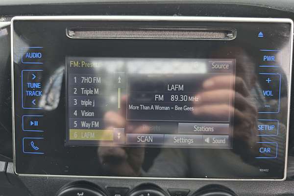 2017 Toyota Hilux Workmate TGN121R Rear Wheel Drive