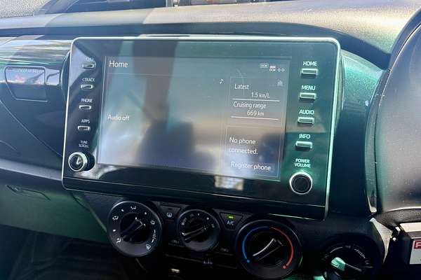 2021 Toyota Hilux Workmate GUN125R 4X4