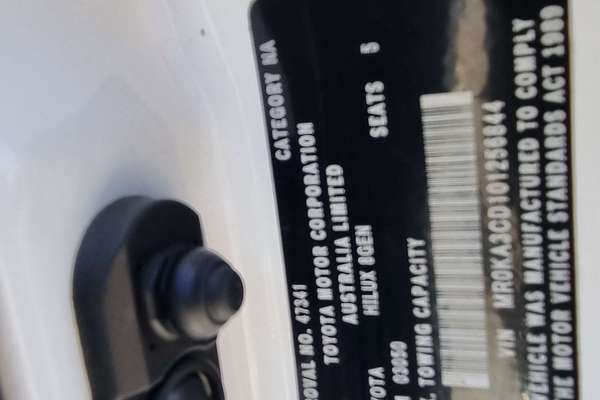 2021 Toyota Hilux SR GUN126R 4X4