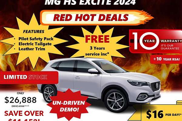 2024 MG HS Excite SAS23