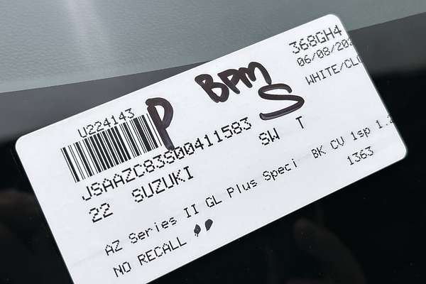 2022 Suzuki Swift GL Plus Special Edition AZ Series II thumb-23