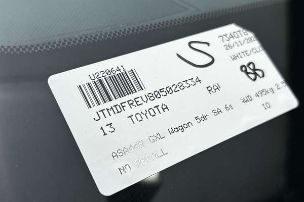 2013 Toyota RAV4 GXL ASA44R