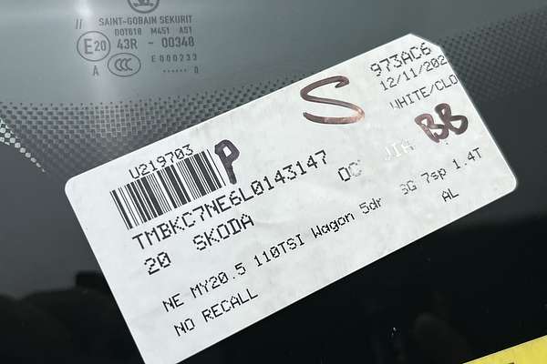 2020 SKODA Octavia 110TSI NE