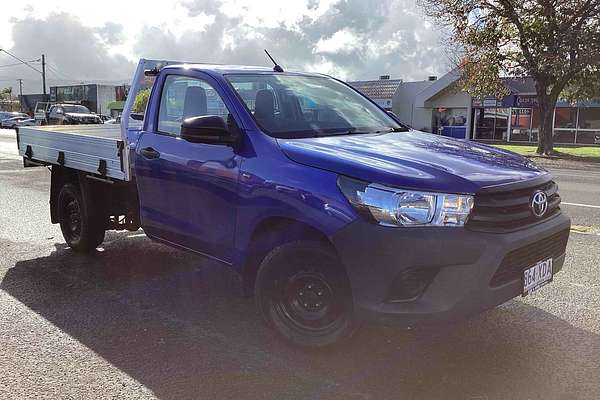 2017 Toyota Hilux Workmate TGN121R Rear Wheel Drive