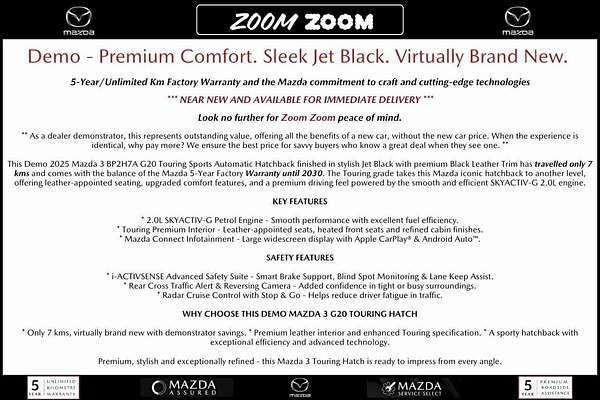 2025 Mazda CX-3 G20 Pure DK