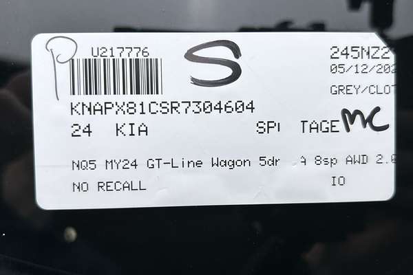 2024 Kia Sportage GT-Line NQ5