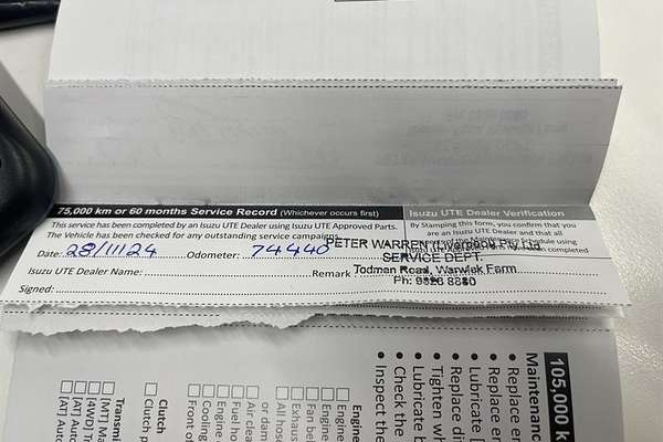 2021 Isuzu D-MAX SX High Ride Rear Wheel Drive