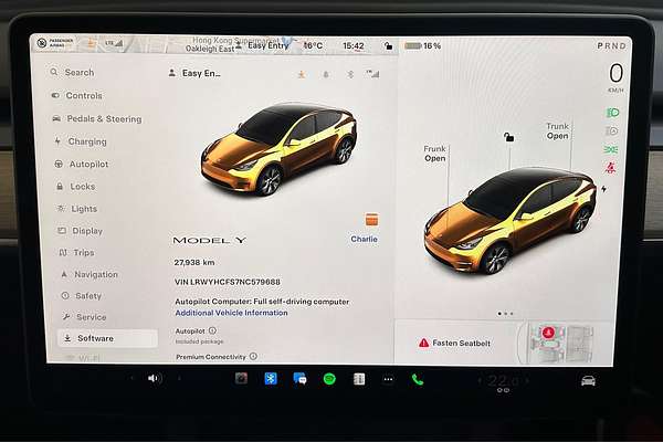 2022 Tesla Model Y Rear-Wheel Drive (No Series)