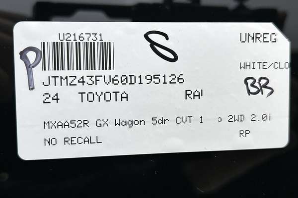 2024 Toyota RAV4 GX MXAA52R