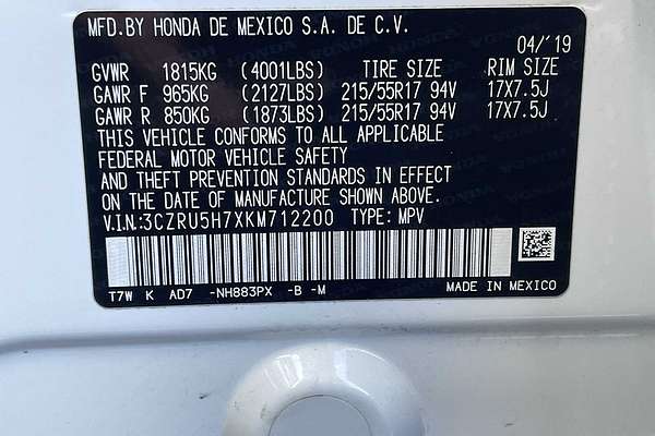 2019 Honda HR-V EX-L