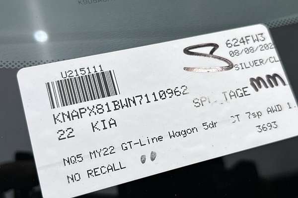2022 Kia Sportage GT-Line NQ5