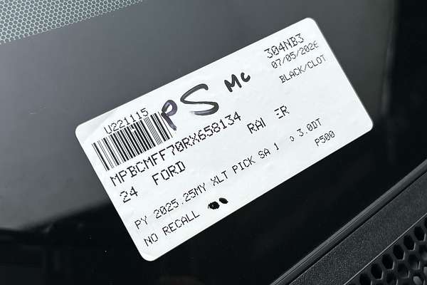 2024 Ford Ranger XLT 4X4 3.0L