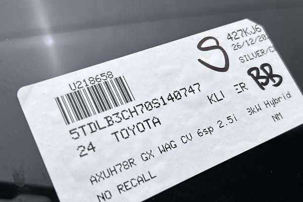 2024 Toyota Kluger GX AXUH78R