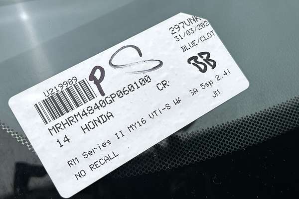 2014 Honda CR-V VTi-S RM Series II