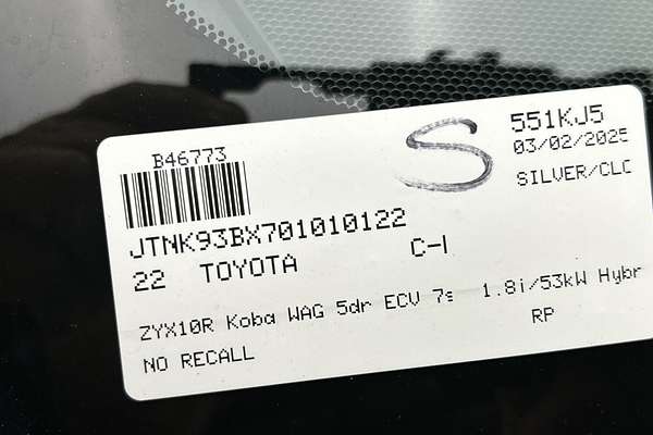 2022 Toyota C-HR Koba ZYX10R