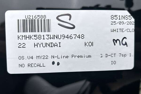 2022 Hyundai Kona N-Line Premium OS.V4