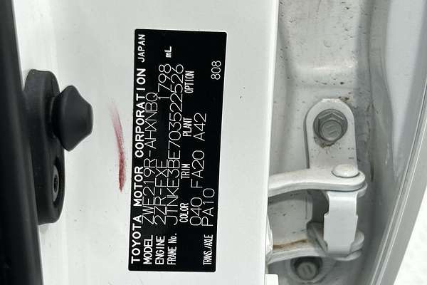2024 Toyota Corolla Ascent Sport Hybrid ZWE219R