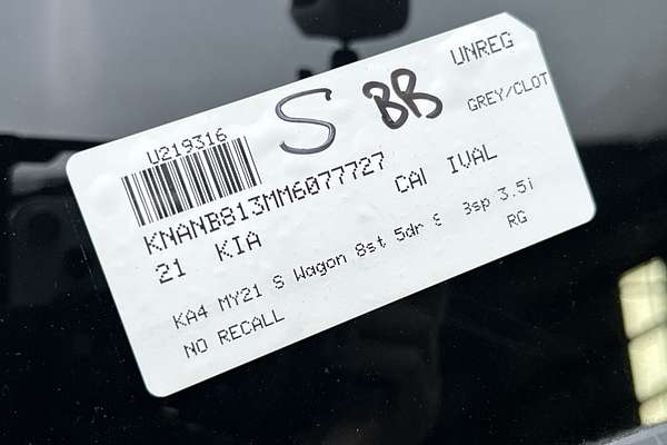 2021 Kia Carnival S KA4