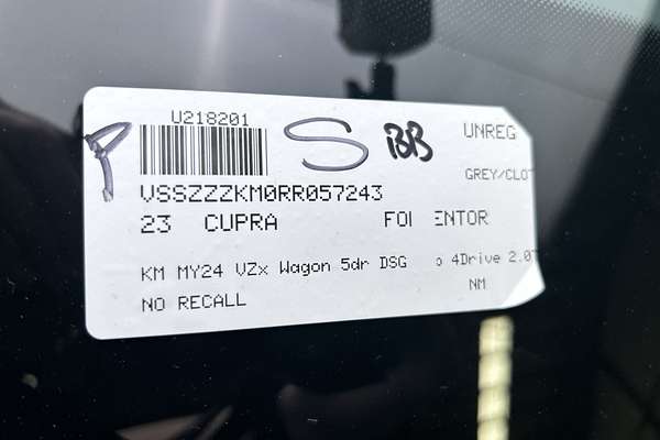 2023 CUPRA Formentor VZx KM
