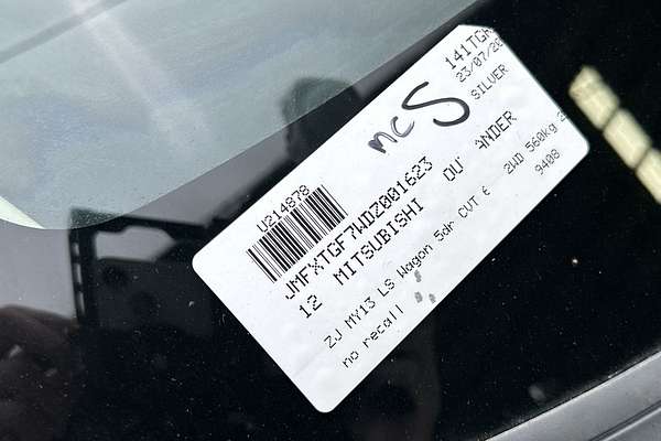2012 Mitsubishi Outlander LS ZJ