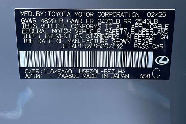 2025 Lexus IS F SPORT Performance