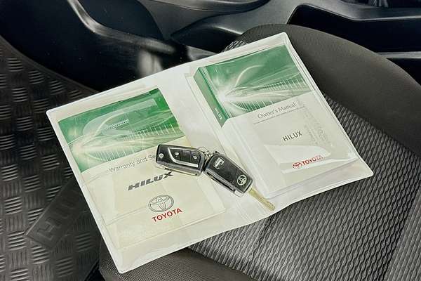 2017 Toyota Hilux Workmate TGN121R Rear Wheel Drive