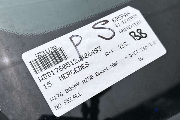 2015 Mercedes-Benz A-Class A250 Sport W176 thumb-23