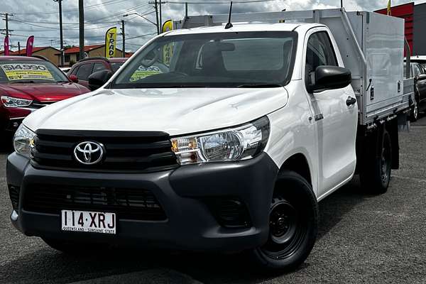 2017 Toyota Hilux Workmate GUN122R Rear Wheel Drive