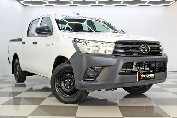 2019 Toyota Hilux Workmate TGN121R Rear Wheel Drive