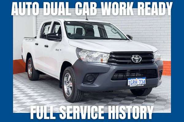 2018 Toyota Hilux Workmate TGN121R Rear Wheel Drive