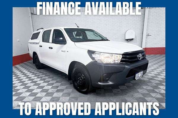 2017 Toyota Hilux Workmate TGN121R Rear Wheel Drive