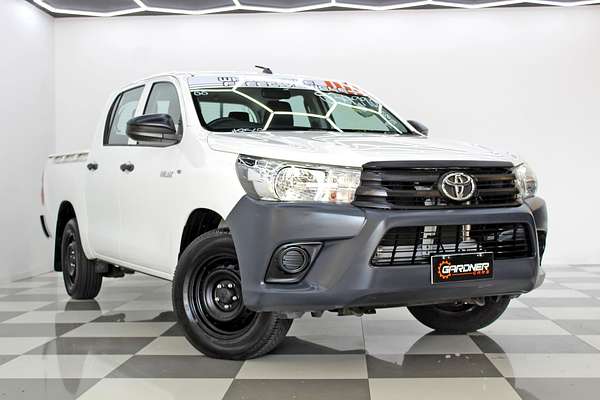 2018 Toyota Hilux Workmate TGN121R Rear Wheel Drive