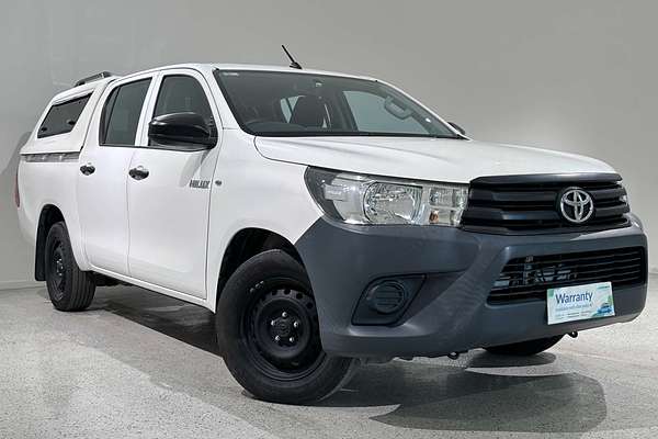 2017 Toyota Hilux Workmate TGN121R Rear Wheel Drive