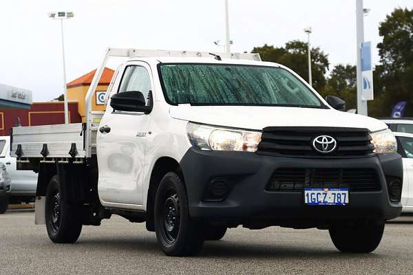 2016 Toyota Hilux Workmate TGN121R Rear Wheel Drive