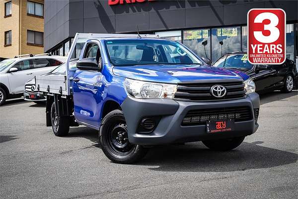 2015 Toyota Hilux Workmate TGN121R Rear Wheel Drive