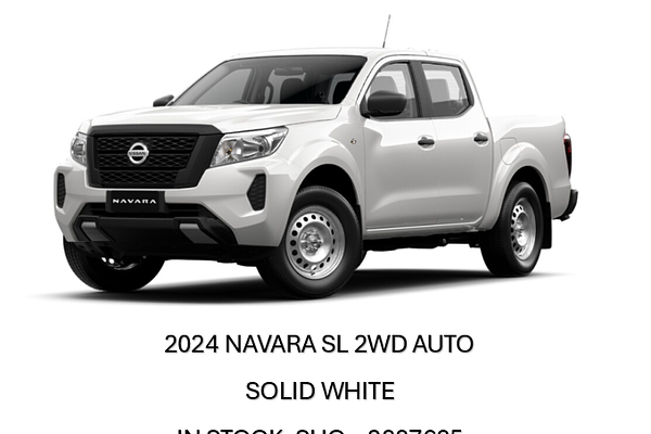 2024 Nissan Navara SL D23 Rear Wheel Drive