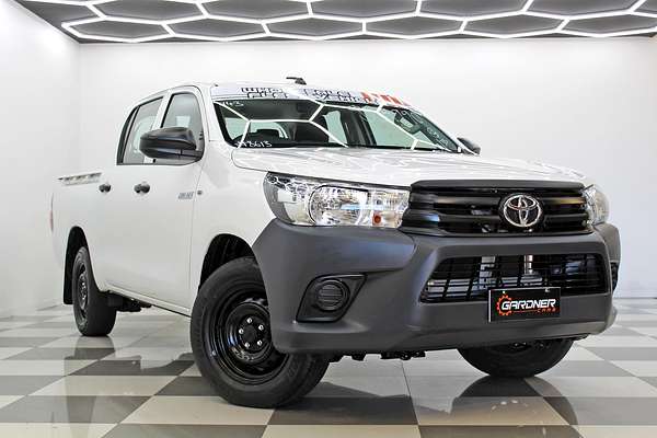 2018 Toyota Hilux Workmate TGN121R Rear Wheel Drive