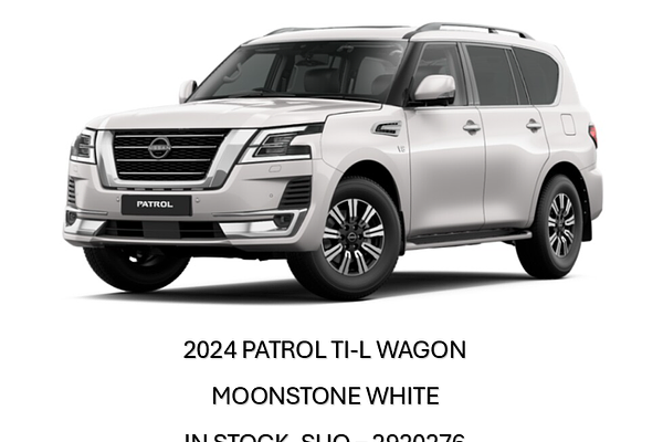 2024 Nissan Patrol Ti-L Y62