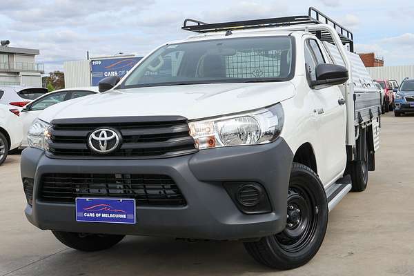 2018 Toyota Hilux Workmate TGN121R Rear Wheel Drive