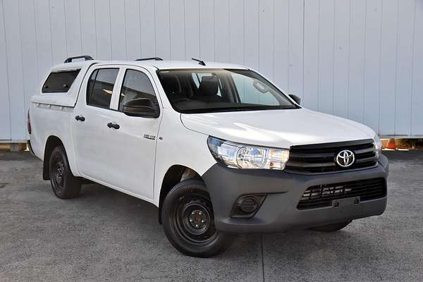 2018 Toyota Hilux Workmate TGN121R Rear Wheel Drive