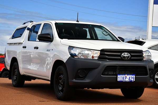 2019 Toyota Hilux Workmate TGN121R Rear Wheel Drive