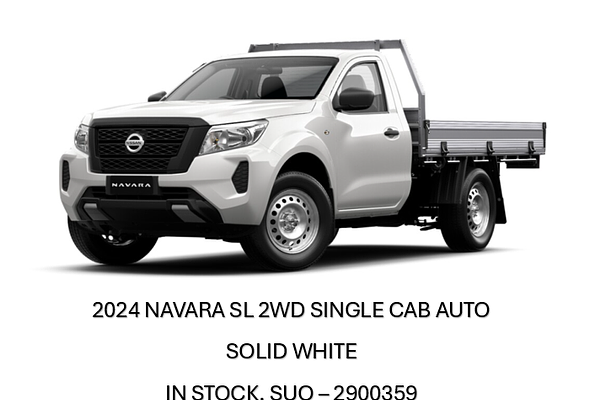 2024 Nissan Navara SL D23 Rear Wheel Drive