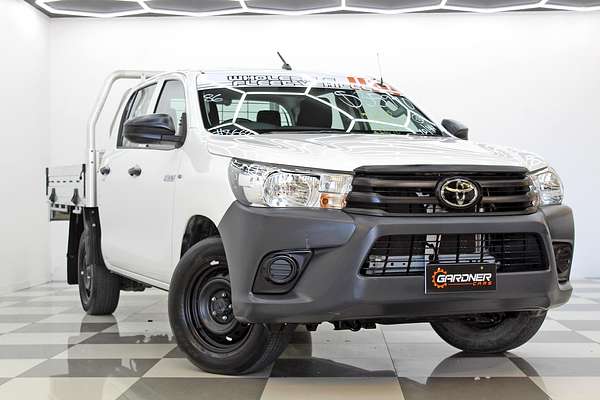 2020 Toyota Hilux Workmate TGN121R Rear Wheel Drive