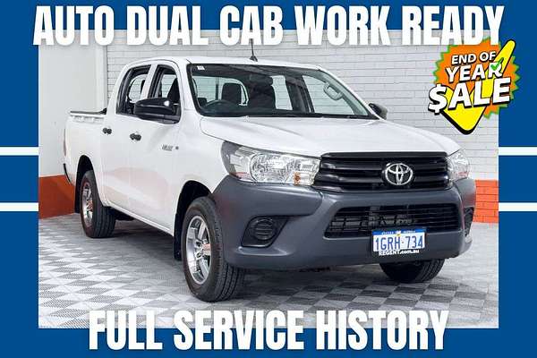 2018 Toyota Hilux Workmate TGN121R Rear Wheel Drive